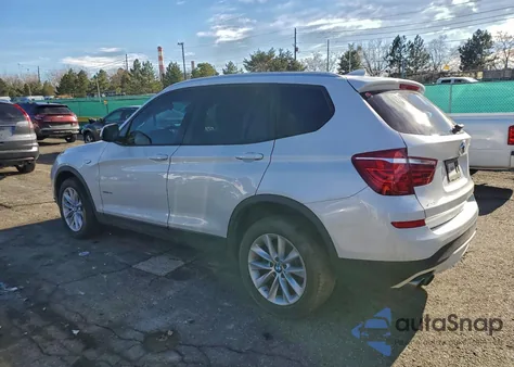 2017 BMW X3 xDrive28I from USA, damaged, VIN 5UXWX9C39H0T19598